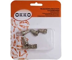 Jungtys Okko, F, 5,75 mm, 6 vnt.