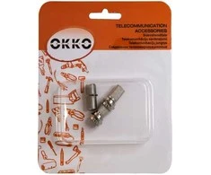 Jungtis Okko F x 2, pilkos spalvos.