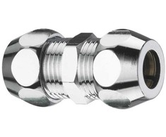 Jungtis Schell 064370699, 3/8 colio – Išorinis sriegis / 10 mm – Įspaudžiama, žalvaris