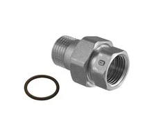 Jungtis TDM Brass 230NOR, 1/2 colio - išorinis sriegis / 1/2 colio - vidinis sriegis, 1/2"