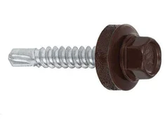 Savisriegis sraigtas Klimas WF, RAL8017, 4,8 mm x 19 mm, 250 vnt.