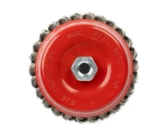 Vielinė šlifavimo taurė, suktos vielos, 120 mm, M14, SPECIALIST+
