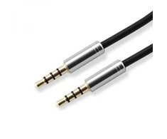 Sbox Technology Sbox 3535-1.5W AUX kabelis 3.5mm į 3.5mm Coconut Baltas