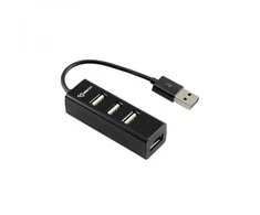 Sbox Technology Sbox H-204 USB 4 Ports HUB Juodas