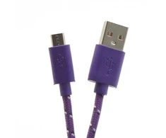 Sbox Technology Sbox USB->Micro USB 1M USB-1031U violertinės spalvos
