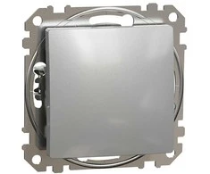 Schneider Electric Sedna Design Crosslink sidabro aliuminio SDD113107