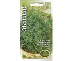 Sėklos Kurzemes sēklas krapai Dill Mammut, 8 g