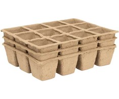 Sėklų daiginimo indo dangtelis Garden Center 725004-12, 21 cm x 17 cm x 5 cm, 3 vnt.