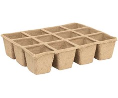 Sėklų daiginimo indo dangtelis Garden Center 725004-12, 21 cm x 17 cm x 5 cm, 3 vnt.