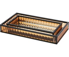 Serviravimo rinkinys DD1100020, rudas, stiklas