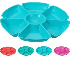 Padėklas, 29 cm x 29 cm x 3.5 cm, spalva / dizainas parenkamas atsitiktinai, ABS plastikas