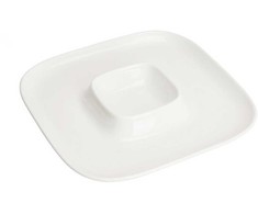 Serviravimo lėkštė 795880760, 26 cm x 4 cm, 26 cm, balta
