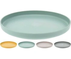 Servēšanas šķīvis, ,krāsa/dizains tiek izvēlēts nejauši,, plastmasa
