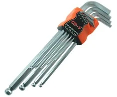 Seškanšu atslēgu komplekts Beast Ballp Long CV 9gb 1.5-10mm