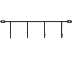 Domoletti HANGER 4 HOOKS 250X59X32 Juodas 0309190