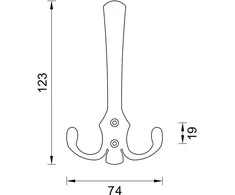Domoletti HANGER FURN WZ59 ANT BRAS (10/100)