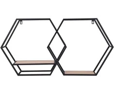 Malys Group SHELF SIORUS 2SHELFS BROWN Juodas