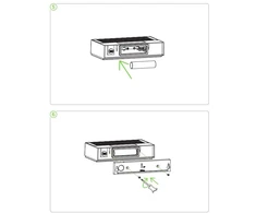 Sieninis lauko šviestuvas Lutec Lutec Connect, 5W, LED, IP54, antracito sp., 10.5 cm x 4.3 cm
