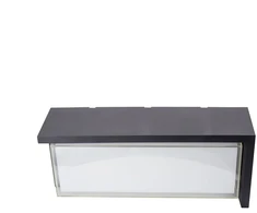 Sieninis šviestuvas Sieninis lauko šviestuvas Spectrum, 20W, LED, IP65, juodas,