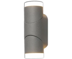 Sieninis šviestuvas Šviestuvas Tope SANO 4772007016754, 2x6W, LED, IP65