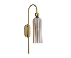 Sieninis šviestuvas Lampa sienas Light Prestige Piega LP-939/1W amber, E14, 1 x 40 W