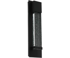 Sieninis šviestuvas Sieninis lauko šviestuvas Eglo Villagrazia, 3.3W, LED, IP44, juoda sp., 12 cm x 30 cm