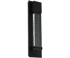 Sieninis šviestuvas Sieninis lauko šviestuvas Eglo Villagrazia, 3.3W, LED, IP44, juoda sp., 12 cm x 30 cm