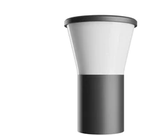 Sieninis šviestuvas Spectrum Stāvošs āra gaismeklis 6W GU10 CCT 450lm IP44 juodas