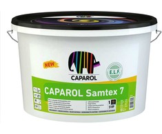 Dažų spalva Caparol SAMTEX 7 ELF B1, balta spalva, 5 l