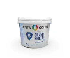 Sienų dažai Pentacolor Sidabrinis Shield, balta sp., 5 l
