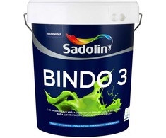 Sienų dažai Sadolin Bindo 3, balti, 15 l