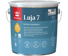 Sienų dažai Tikkurila Luja, baltos spalvos, 2,7 l