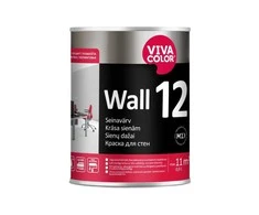 Sienų dažai Vivacolor Wall 12, balta sp., 0.9 l