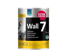 Sienų dažai Vivacolor Wall 7, balti, 0,9 l