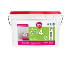 Sienų dažai Vivacolor Žalias Line Wall 4, balta sp., 7.2 l