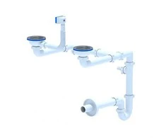 Ani_Plast Sifonas dvigubai plautuvei Aniplast LD0515