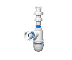 Sifonas plautuvei Ani Plast c0120, 270 mm, 40 mm, balta sp.