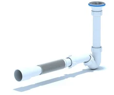Sifons izlietnei/pisuārs/bidē Ani Plast BD1016EU, 32 mm, balta krās.