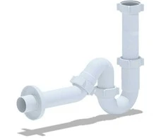 Ani_Plast Plautuvės sifonas 11/2×40. vamzdelis ø40