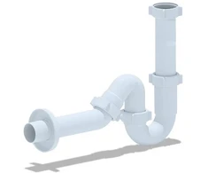Sifonas plautuvei Ani Plast DY0124EU, 40 mm