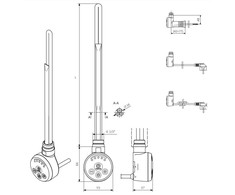 Sildelements Terma, 300 W