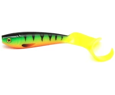 Silikoninis masalas Fox Rage Pro Grub - UV Firetiger 8 cm