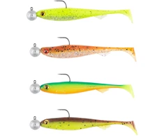 Silikoninis masalas Fox Rage Slick Shad UV 9cm 7g 4vnt