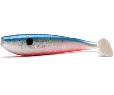 Silikoninis masalas Fox Rage Pro Zander - Raudona Belly Roller UV 7,5 cm