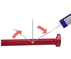 Silikono pistoletas TAJIMA Convoy Super 100, 48 cm