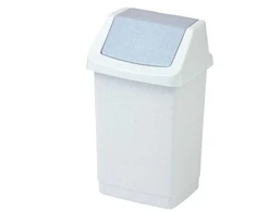 Šiukšliadėžė Curver 4207 / R050881, pilka, 9 l, 38,1 cm x 18,9 cm