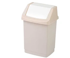 Šiukšliadėžė Curver Click-It 4043 / R004086, šviesiai ruda, 15 l, 43,8 cm x 23,5 cm