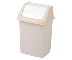 Šiukšliadėžė Curver Click-It 4043 / R004086, šviesiai ruda, 15 l, 43,8 cm x 23,5 cm