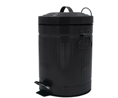 Šiukšliadėžė Ridder. juoda. 5 l