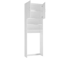 Bathroom small cabinet Deftrans Pik B60. baltas. 25x64x189
